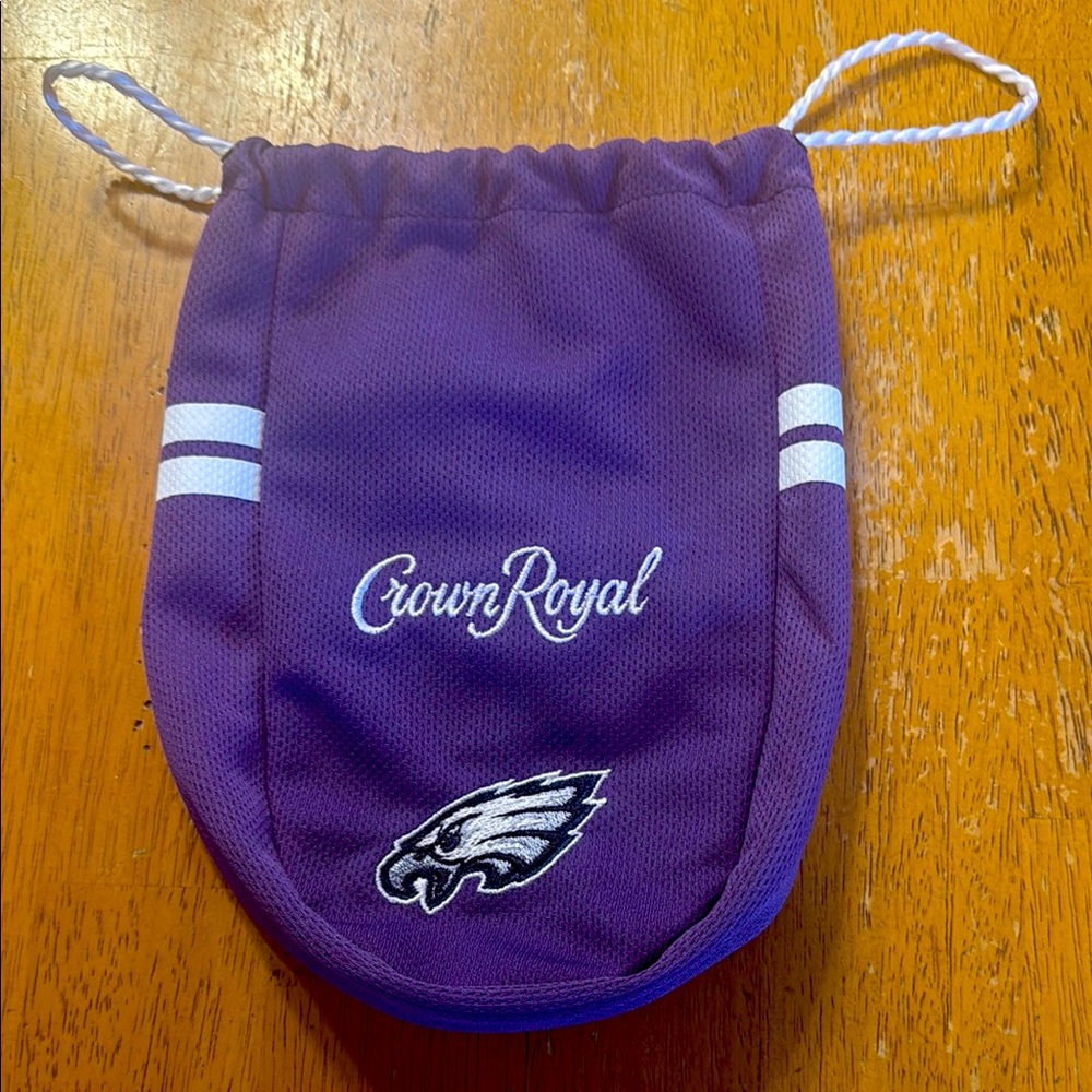 Crown Royal Purple Drawstring Bag